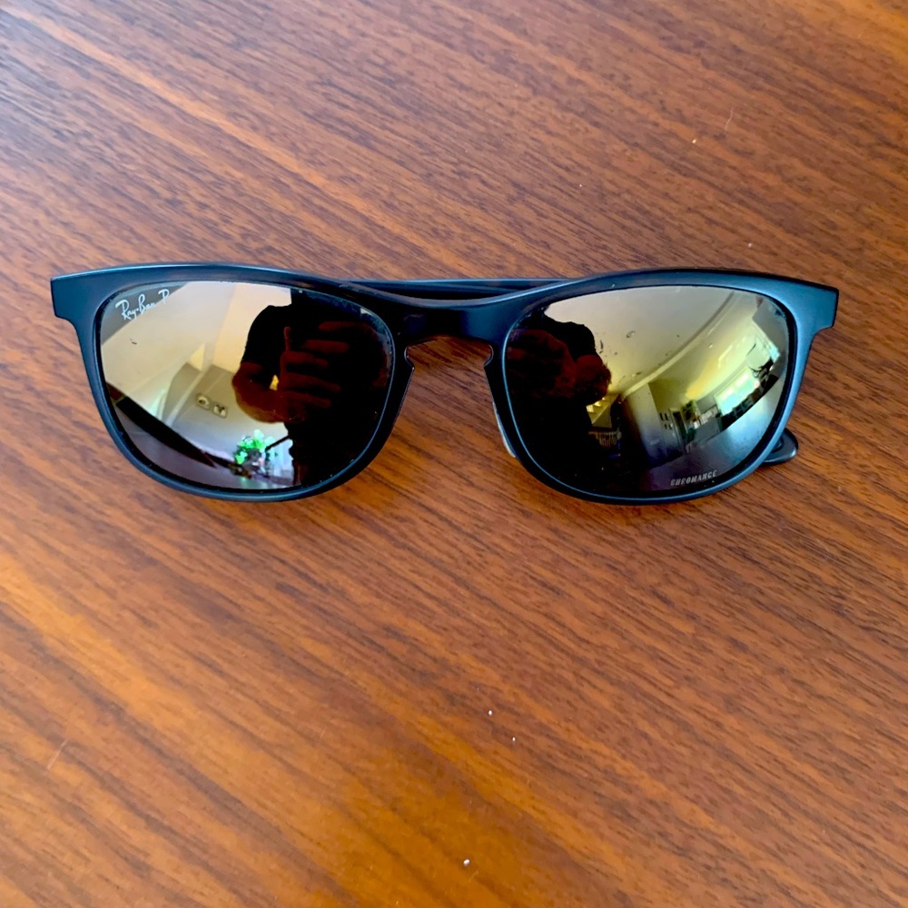 Ray Ban Chromance Sunglasses in Tortoise Shell